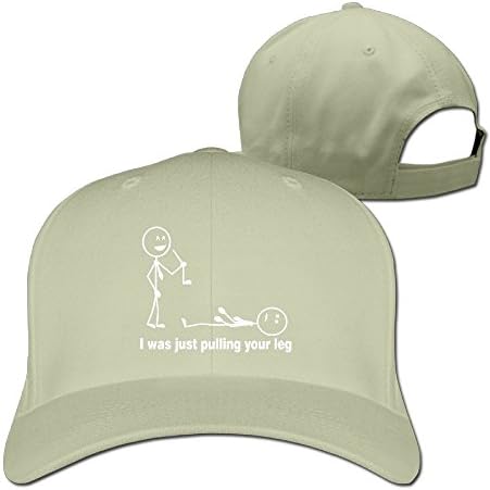 I Was Just Pulling Your Leg Funny Stick Figure Outdoor Cotton Trucker Cap Casual Adjustable Baseball Cap