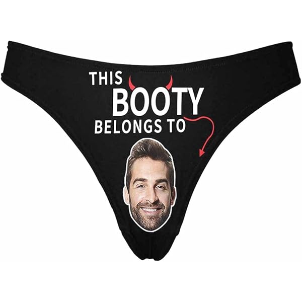 Custom Funny Cat With Name Women's Lace Underwear - Personalized Panty With Text (XS-XXXL)