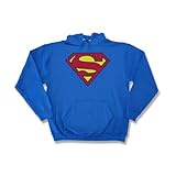 Superman Classic Adult Logo Hoodie