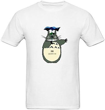 Carruth Men's Fashion Studio Ghibli Her Universe My Neighbor Totoro Dream Garden Sleevery T-Shirt XL White