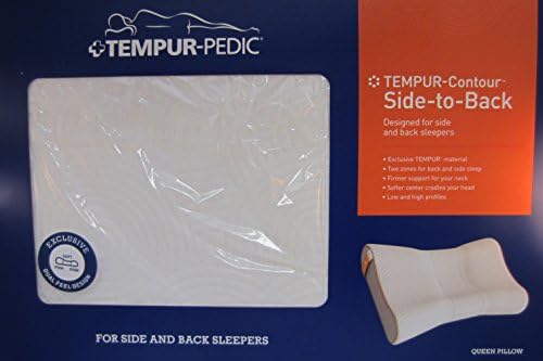 Tempur-pedic Contour Targeted Support Pillow Dual-Feel Design Queen