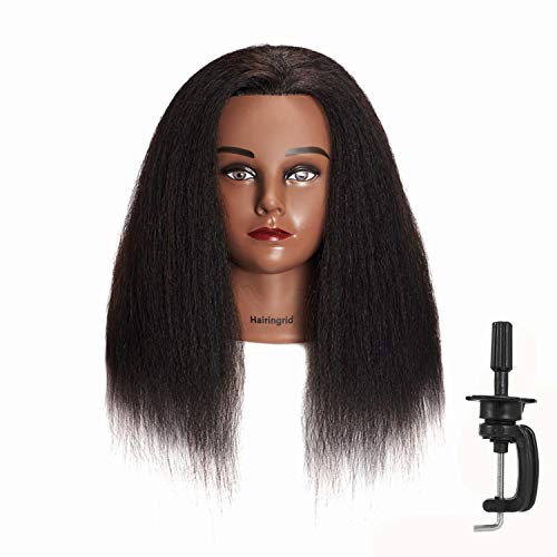 10 best hair training mannequin head real hair for 2020 Sideror Reviews