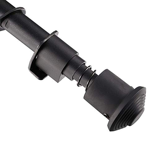 GOHIKING Tactical Rifle Bipod 6" to 9" Hunting Adjustable Spring Return Sniper Sling Swivel Mount for AR15 22 Air Guns - Thumbnail 4