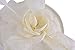 Aniwon Cocktail Pillbox Hat Fascinator Hair Clip Bridal Headwear for Women