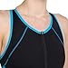 RunBreeze Women's Triathlon Suit | Premium, Padded Performance Tri Suit (as1, numeric, numeric_6, numeric_8, regular, regular, Black/Blue)