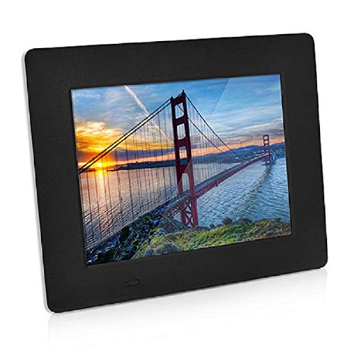 SXE Calendar/Clock/Photo Display Digital Picture Frame, Black (SXE85003BK)