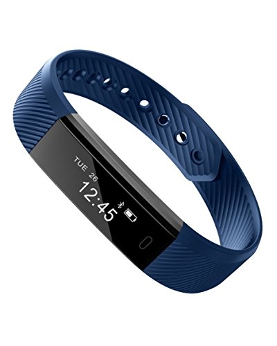 Fitness Tracker,INorton Bluetooth Smart Activity Tracker with Calorie Counter and Step Counter Watch Pedometer, Slim Lightweight Fitness Watch for Kids Women Men