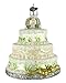 Old World Christmas Bride and Groom Gifts Glass Blown Ornaments for Christmas Tree, Wedding Cake