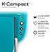 Keurig K-Compact Single-Serve K-Cup Pod Coffee Maker, Turquoise