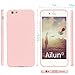 iPhone 6 Case,iPhone 6s Case,by Ailun,Shock-Absorption Bumper,Anti-Scratch,Fingerprint&Oil Stain,Slim&Light,Shell Soft Colorized TPU Back Cover,[Pink]