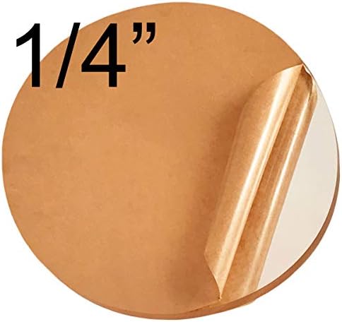 Clear Acrylic Disc Circle Round (10.5" Diameter, 1/4" Thick Clear). Click for More Colors and Sizes