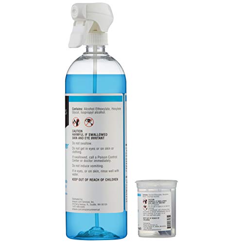 Amazon Basics Dissolvable Glass Cleaner Kit with 3 Refill Pacs Pricepulse