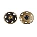 COTOWIN Sew-On Snaps,Bronze Press Buttons,Pack of 10,25mm…