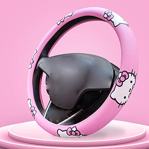 Carmen Hello Kitty Car Accessories 15 Inch Universal Steering Wheel