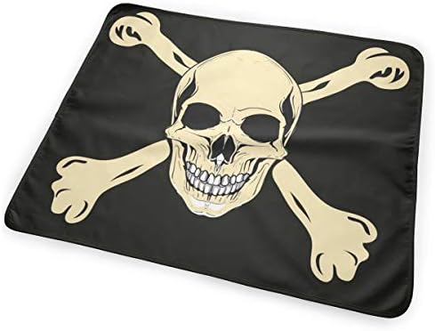 Skull 国内最安値に挑戦 And 小さいながらも軽くて柔らかく快適な折り畳みが簡単なハイエンドのファッションシンプルなポップ絶妙なおむつパッド Crossbones