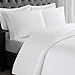 Queen sheets and pillowcases solid bedding sets 1900 premium double brushed really soft microfiber sheet set (ivory,King, 4 piece set ) Luxurious-Best Value-Beddings-Sale By United Linens