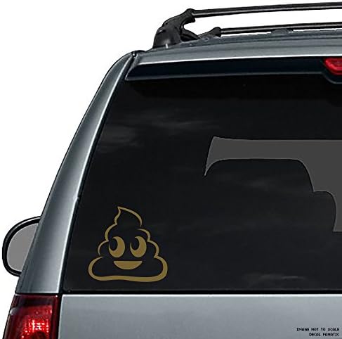 Poop Emoji Decal - 6"