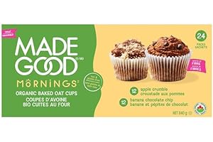 MadeGood Organic Baked Oat Cups