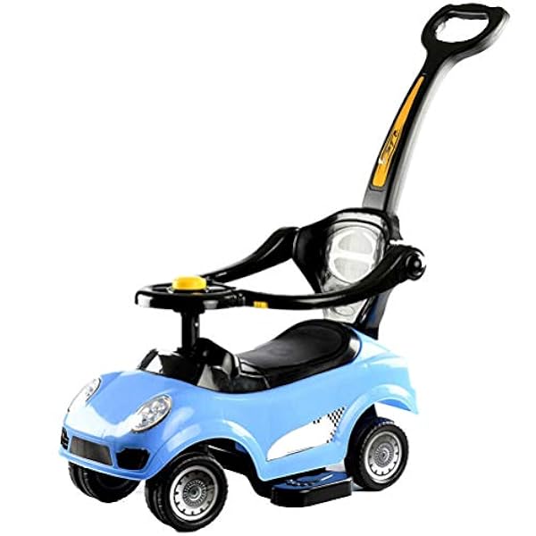 Zarq Ride On Car 3 En 1 Ride On Push Car Avec Poignee De Poussee Enfant