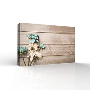 Rustic Wooden Background Country Painting Wall Poster Decor...