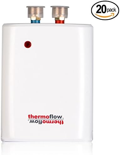 Thermoflow Elex 5.5 Tankless Water Heater Electric for Wash Basins &amp; Utility Sinks, 5.5kW at 240 Volts (Pack of 20)