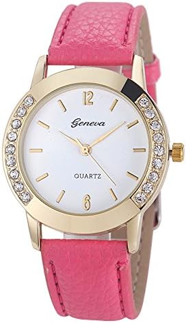 Gorday Watches for Women On Sale Clearance,Women Crystal Analog Quartz Watch Fashion Wrist Watch Casual Business Bracelet Watches Gift,Round Dial Case Stainless Steel Band Watches