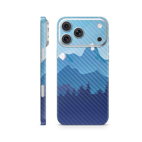Carbon Fiber Phone Skin Compatible with Apple iPhone 17 Pro Max - Im Really a M…