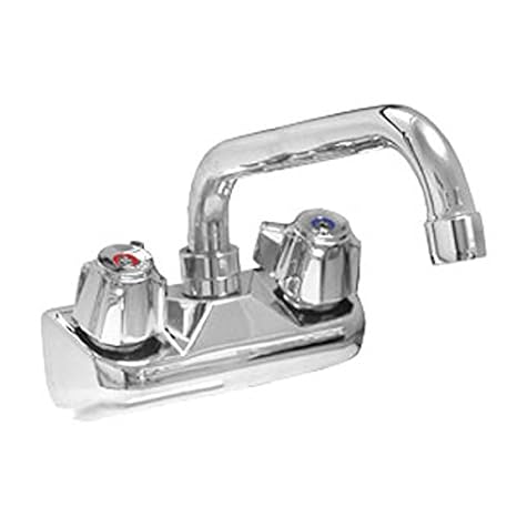 Top Line Wall Mount Faucet W 4 Centers And 6 Straight Swing