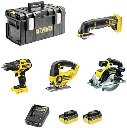Stanley FatMax Kit 18V SFMK401M2 (FMC627 + FMC650 + FMC660 + FMC710 + 2 x 4,0 Ah + Charger + DS300)
