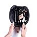 2 Pcs Small Travel Clutch Makeup Cosmetic Bag Set For Purse Handy Compact Cosmetic Storage Pouch Organizer For Women Teens Girls (black)
