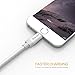 KINPS MFi Certified Lightning to USB Cable 10ft/3m iPhone Charger Cord Super Long for iPhone Xs/XS Max/XR/X / 8/8 Plus / 7/7 Plus / 6S / 6S Plus, iPad Pro/Air/Mini (White, 3 Pack)