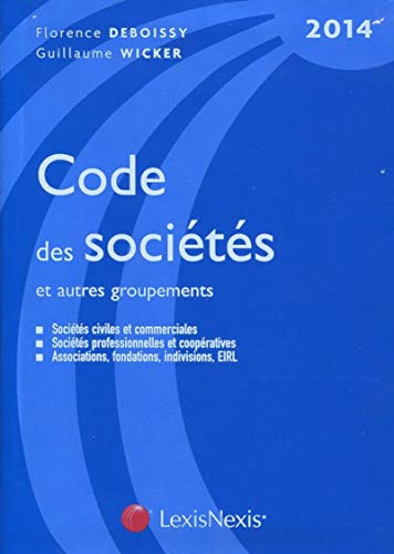 Code des sociétés et autres groupements (édition 2014) by (Hardcover)