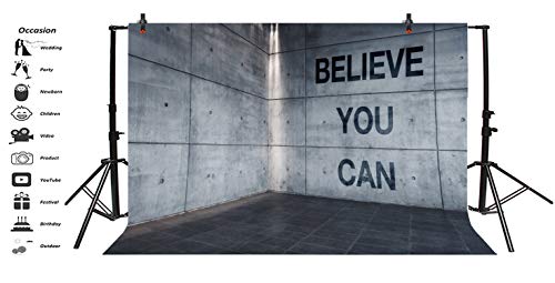 Yeele-7x5ft-Factory-Building-Photography-Background-Motivational-Words-Believe-You-Can-Indoor-Graffiti-Confidence-Concrete-Wall-Photo-Backdrops-Pictures-Pattern-Portrait-Photoshoot-Props