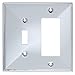 Franklin Brass 135880 Beverly Single Toggle Switch/Decorator Wall Plate / Switch Plate / Cover