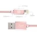 iPhone Lightning to USB Cable Charge & Sync [Apple MFi Certified] AMOLE iPhone 7 7 Plus 6 6s Plus SE 5 5S 5C, iPad Pro Air 2 mini 4 3 2, iPod touch 5th 6th gen iPod nano 7th gen (Rose Gold)