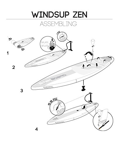 2018 Starboard Inflatable 11'2" Blend Zen WindSUP