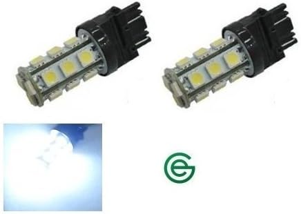 2PCS LED WHITE T25 Wedge 18-SMD LED Light bulbs Reverse Backup Xenon 3157