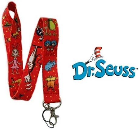 Blue Heron Dr Seuss Cat in the Hat 19 Red Lanyard with Gift Box by Blue Heron