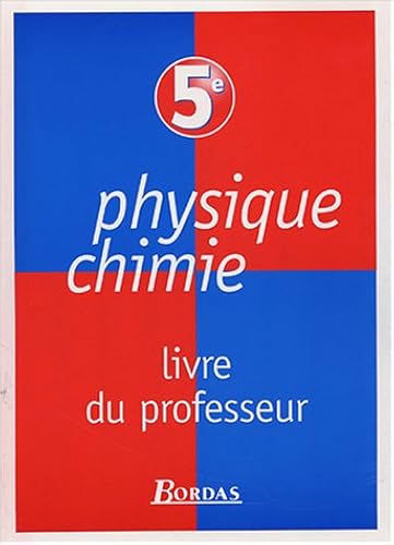 Download Physique Chimie 5e : Livre du professeur PDF
