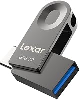 Lexar JumpDrive E32c 64GB USB-C and USB-A Flash Drive USB 3.2 Gen 1