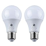LED Sensor Bulbs ,TOPCHANCES 2Pcs 7W E27 Dusk to Dawn Smart LED Light Bulb Energy Save Automatic Sensor Ball Lamps (4000K-Natural White)