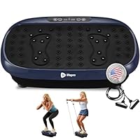 Lifepro Vibration Plate Exercise Machine with Magnetic Acupoints - Full Body Vibration Platform for Beginners and Recovery - Ideal Lymphatic Drainage Massager for Muscle Toning and Overall Fitness