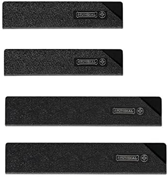 Mundial Knife Blade Guard Set - 4 Pc - Pro Series Lined Guards - 8w-8w-10w-10w