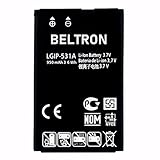 New LGIP-531A SBPL0090501 / SBPL0090503 BELTRON Replacement Battery for Envoy 2 UN160, Envoy 3 UN170, Saber UN200, 237C, 440G, 500G, T-Mobile B450, Cricket B460, AT&T B470, KU250