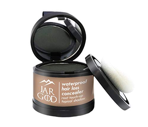 JARGOD Root Concealer Root Touch Up Hair Loss Concealer to Cover Up Roots and Grays (Light Brown)
