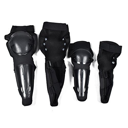 image for D DOLITY 1 Set Motorcycle Cycling Knee Shin Pads Protector Elbow Prote
