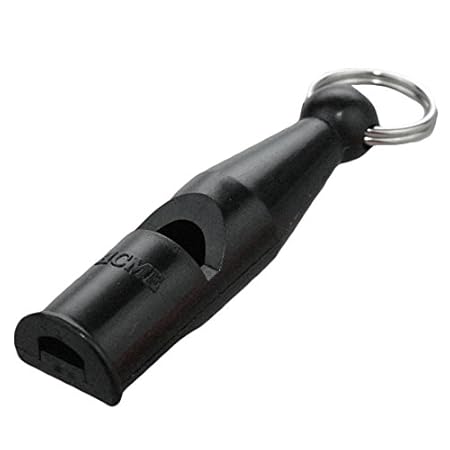 Acme United Europe ACME Einzelpfeife No. 212 Field Trial, schwarz - Hundepfeife für die Hundeerziehung und Hundeausbildung