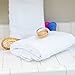 Super Thick and Thirsty 1,000 GSM Turkish Cotton Oversized Bath Sheets for Bathrooms Bed and Breakfast or Spa - Extra Large White Eco-Friendly Bath Towel Set, 30x60