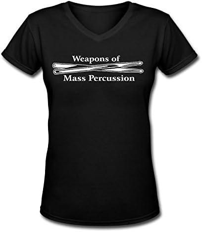Drum Sticks Stop669 Drum Sticks Pre-cotton Crew Neck Women's Tee