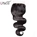 UNICE Brazilian Body Wave Human Hair Wigs Pre Plucked with Baby Hair for Black Women 16 18 20+14free part